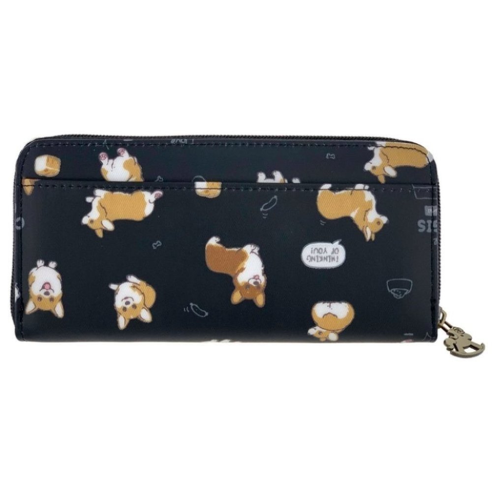 Waterproof Corgi Long Wallet Fits Phone & Bills - Picture 3 of 16